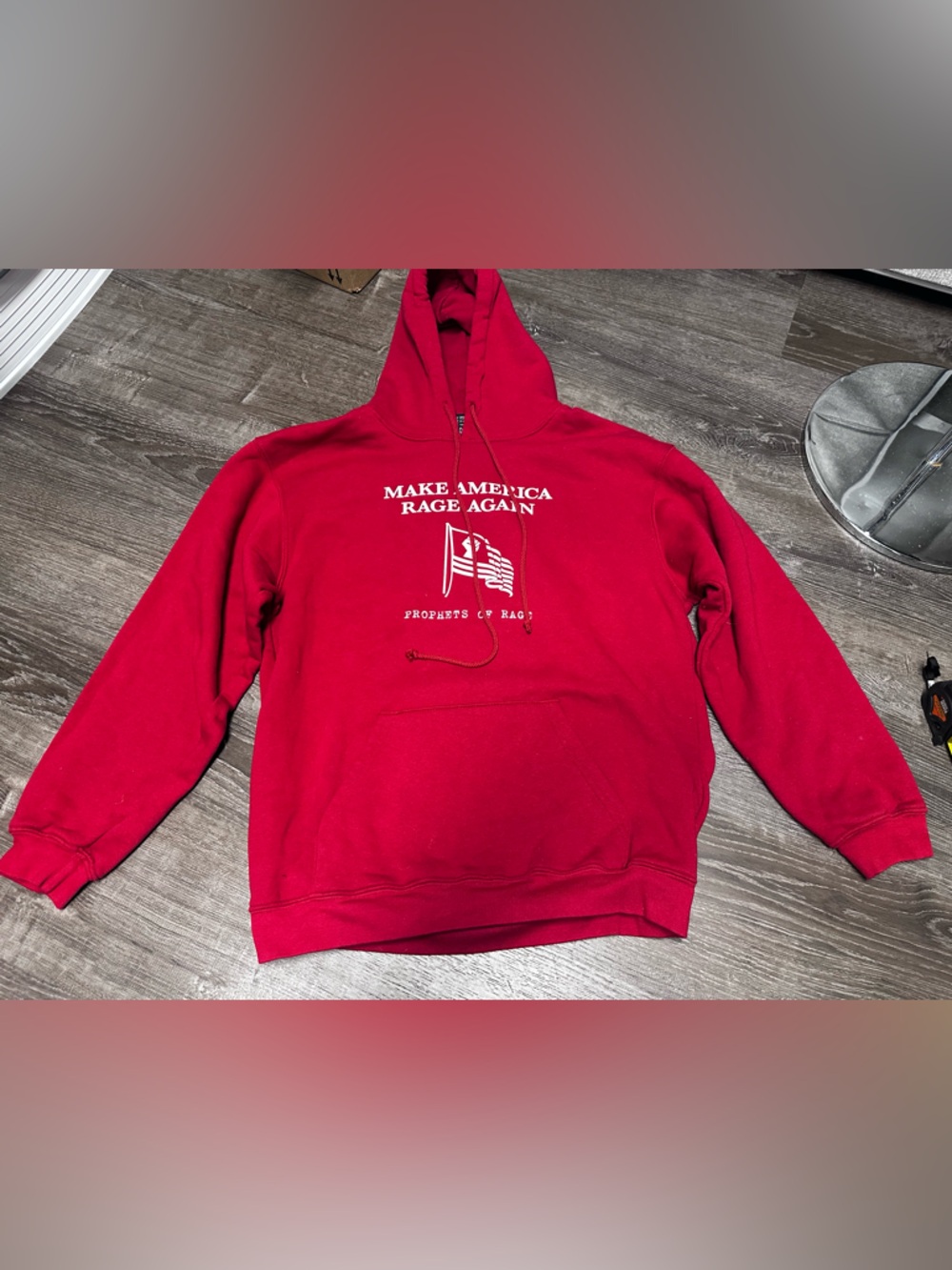 Prophets of Rage concert hoodie